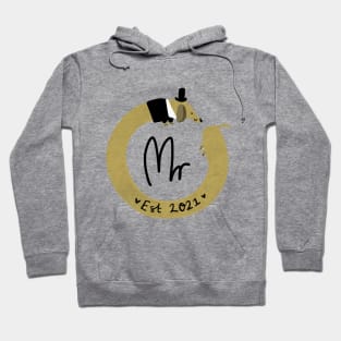 Dachshund wedding Mr - Est 2021 Hoodie